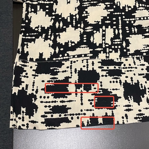 LILKA by ANTHROPOLOGIE NWOT Presscott Wide Leg Pants in Black Motif - Picture 6 of 9